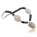 Large Certified Authentic Navajo .925 Sterling Silver Carnelian and Jasper Native American Necklace 390568956762