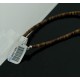 Large Certified Authentic Navajo .925 Sterling Silver Graduated Heishi Turquoise Native American Necklace 390612292358