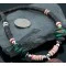 Large Navajo .925 Sterling Silver Graduated Heishi, Turquoise, Quartz Native American Necklace 370830721814