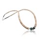 Large Certified Authentic Navajo .925 Sterling Silver Graduated Spiny, Heishi, Turquoise Native American Necklace 7501006-90