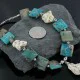 Large Navajo .925 Sterling Silver Magnesite & Jasper Native American Necklace 390667079828 Large Navajo .925 Sterling Silver Magnesite & Jasper Native American Necklace 390667079828