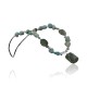 Large Certified Authentic Navajo .925 Sterling Silver Natural Turquoise Agate Jasper Native American Necklace 370888238961