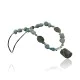Large Navajo .925 Sterling Silver Natural Turquoise Agate Jasper Native American Necklace 370888238961 Large Navajo .925 Sterling Silver Natural Turquoise Agate Jasper Native American Necklace 370888238961