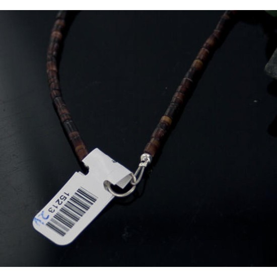 Large Certified Authentic Navajo .925 Sterling Silver Natural Turquoise Agate Jasper Native American Necklace 390655094013 Large Certified Authentic Navajo .925 Sterling Silver Natural Turquoise Agate Jasper Native American Necklace 390655094013