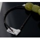 Large Certified Authentic Navajo .925 Sterling Silver Natural Turquoise Agate Onyx Native American Necklace 390651801836