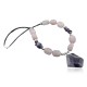 Large Certified Authentic Navajo .925 Sterling Silver Natural Turquoise and Amethyst Native American Necklace 750103-50
