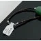 Large Navajo .925 Sterling Silver Natural Turquoise and Green Jade Native American Necklace 390596280309