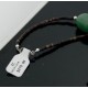 Large Certified Authentic Navajo .925 Sterling Silver Natural Turquoise and Green Jade Native American Necklace 390596280309