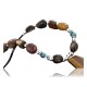 Large Certified Authentic Navajo .925 Sterling Silver Natural Turquoise and Tigers Eye Native American Necklace 15215-37