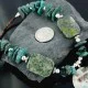 Large Navajo .925 Sterling Silver Natural Turquoise Jasper Agate 0874 Native American Necklace 18108-94 Large Navajo .925 Sterling Silver Natural Turquoise Jasper Agate 0874 Native American Necklace 18108-94