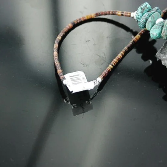 Large Navajo .925 Sterling Silver Natural Turquoise Jasper Agate 0874 Native American Necklace 18108-94 Large Navajo .925 Sterling Silver Natural Turquoise Jasper Agate 0874 Native American Necklace 18108-94