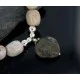 Large Navajo .925 Sterling Silver Natural Turquoise Jasper Native American Necklace 370889356084