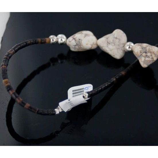 Large Certified Authentic Navajo .925 Sterling Silver Natural Turquoise Lapis Native American Necklace 390653304055