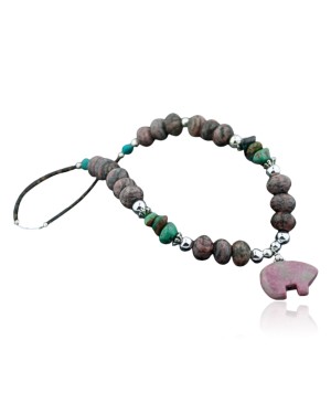 Large Certified Authentic Navajo .925 Sterling Silver Natural Turquoise Native American Necklace 390645922788
