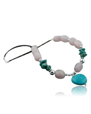 Large Certified Authentic Navajo .925 Sterling Silver Quartz Native American Necklace 390574852049