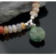 Large Certified Authentic Navajo .925 Sterling Silver Turquoise Carnelian Native American Necklace 15353-31