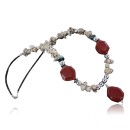 Large Certified Authentic Navajo .925 Sterling Silver White Howlite Jasper Native American Necklace 370889365409