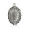 Large Collectable Handmade Certified Authentic Navajo .925 Sterling Silver Native American Pendant 15027