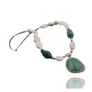 Large Handmade Certified Authentic Navajo .925 Sterling Silver Green Turquoise Native American Necklace & Pendant 390611347490
