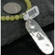 Large Handmade Certified Authentic Navajo .925 Sterling Silver Turquoise, Agate Native American Necklace & Pendant 370923320281