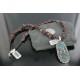 Large Handmade Certified Authentic Navajo .925 Sterling Silver Turquoise Native American Necklace 370922448473