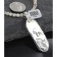 Large Handmade Certified Authentic Navajo .925 Sterling Silver Turquoise Native American Necklace 390686936504