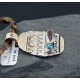 Large Handmade Mountain Certified Authentic Navajo .925 Sterling Silver 12kt Gold Filled Turquoise Native American Necklace 390597840899