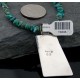 Large Handmade Mountain Certified Authentic Navajo .925 Sterling Silver Natural LAPIS and Turquoise Native American Necklace 370797836049