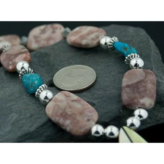 Large Inlay KACHINA Navajo .925 Sterling Silver Turquoise and Jasper Native American Necklace 390614371977 Large Inlay KACHINA Navajo .925 Sterling Silver Turquoise and Jasper Native American Necklace 390614371977