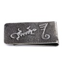 Lizard .925 Sterling Silver Ray Begay Handmade Navajo Native American Money Clip 13194-14