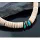 Navajo Native .925 Sterling Silver Graduated Heishi Spiny Oyster and Turquoise Native American Necklace 390593885624 Navajo Native .925 Sterling Silver Graduated Heishi Spiny Oyster and Turquoise Native American Necklace 390593885624