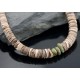 Navajo Native .925 Sterling Silver Graduated Heishi Spiny Oyster and Turquoise Native American Necklace 15560-9 Navajo Native .925 Sterling Silver Graduated Heishi Spiny Oyster and Turquoise Native American Necklace 15560-9
