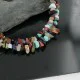 Multicolor 2 Strand Navajo .925 Sterling Silver Natural Stone Native American Necklace 15501-45 Multicolor 2 Strand Navajo .925 Sterling Silver Natural Stone Native American Necklace 15501-45
