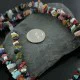 Multicolor 2 Strand Navajo .925 Sterling Silver Natural Stone Native American Necklace 15501-45 Multicolor 2 Strand Navajo .925 Sterling Silver Natural Stone Native American Necklace 15501-45