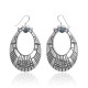 Natural Turquoise .925 Sterling Silver Certified Authentic Navajo Native American Handmade Dangle Earrings 27215-1