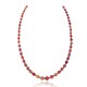 Limited Edition Natural Turquoise and Apple Sponge Coral .925 Sterling Silver Certified Authentic Navajo Native American Necklace 25509 Limited Edition Natural Turquoise and Apple Sponge Coral .925 Sterling Silver Certified Authentic Navajo Native American Necklace 25509