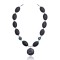 Natural Turquoise and Jasper .925 Sterling Silver Certified Authentic Navajo Native American Necklace 15409-39