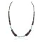 Navajo .925 Sterling Silver Natural Turquoise Graduated Heishi Native American Necklace 750205-1 Navajo .925 Sterling Silver Natural Turquoise Graduated Heishi Native American Necklace 750205-1