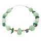 Navajo .925 Sterling Silver Certified Authentic Natural Turquoise Jade Native American Bracelet  92015