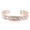 Navajo .925 Sterling Silver Handmade Certified Authentic Bear paw Pure Copper Native American Bracelet 18128-2