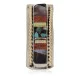 Navajo .925 Sterling Silver Handmade Inlaid Natural Black Onyx Mother of Pearl Spiny Oyster Turquoise Native American Nickel and Brass Money Clip 91001-9 Navajo .925 Sterling Silver Handmade Inlaid Natural Black Onyx Mother of Pearl Spiny Oyster Turquoise Native American Nickel and Brass Money Clip 91001-9