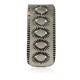 Navajo .925 Sterling Silver Handmade Certified Authentic Native American Nickel Money Clip 91001-6