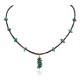 Navajo Certified Authentic .925 Sterling Silver Natural Heishi Turquoise Native American Necklace 15948-2
