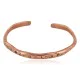Navajo Bear Paw Handmade Pure Copper Native American Baby Bracelet 13146-5 Navajo Bear Paw Handmade Pure Copper Native American Baby Bracelet 13146-5
