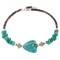 Navajo Certified Authentic Heishi Native American Adjustable Wrap Bracelet 13151-27