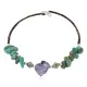 Navajo Natural Heishi Amethyst Native American Adjustable Wrap Bracelet 13151-35 Navajo Natural Heishi Amethyst Native American Adjustable Wrap Bracelet 13151-35