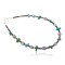 Navajo Certified Authentic Natural Turquoise Abalone Heishi Native American Adjustable Wrap Bracelet 18260