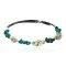 Navajo Natural Turquoise Heishi Gaspeite Native American Adjustable Wrap Bracelet 13172-2 Navajo Natural Turquoise Heishi Gaspeite Native American Adjustable Wrap Bracelet 13172-2