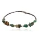Navajo Natural Turquoise Heishi Native American Adjustable Wrap Bracelet 13172-12 Navajo Natural Turquoise Heishi Native American Adjustable Wrap Bracelet 13172-12