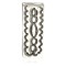 Navajo Certified Authentic Nickel Handmade Native American Money Clip 10534-3